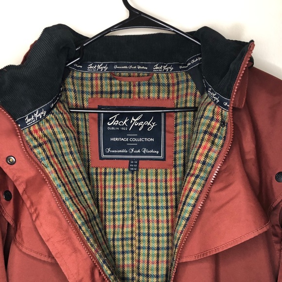 Jack Murphy Heritage Collection Women’s Rain Coat - Picture 2 of 7